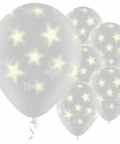 Glow in the Dark Stars Balloons