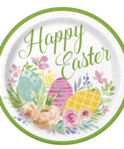 Happy Easter Paper Plates