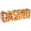 LED MDF Casino Sign