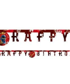 Lego Ninjago 'Happy Birthday' Banner