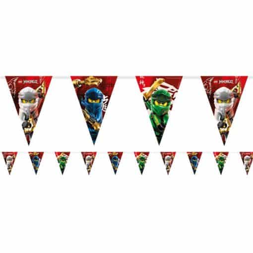 Lego Ninjago Triangle Paper Flag Bunting