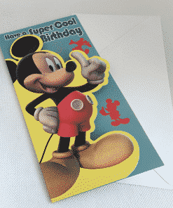 Mickey Mouse Birthday Card