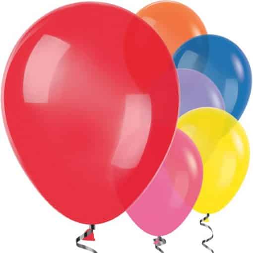 Multi-Coloured Latex Balloons