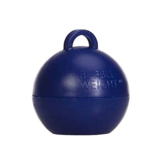 Navy Blue Bubble Balloon Weight
