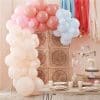 Rainbow Balloon Arch Backdrop