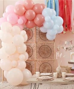 Rainbow Balloon Arch Backdrop