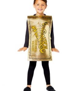 Willy Wonka Golden Ticket Dressing Up Costume