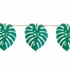 Palm Leaf Paper Banner Decoration