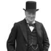 Winston Churchill Lifesize Cardboard Cutout