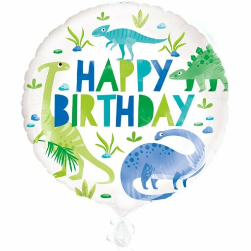 Dinosaur Party Foil Balloon