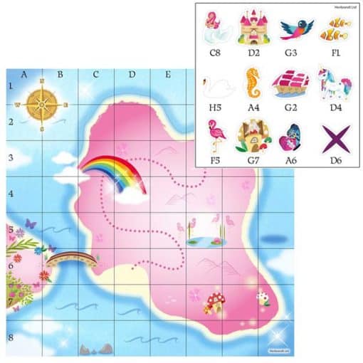 Fairytale Treasure Map Game