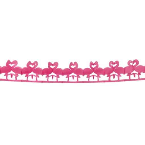 Flamingo Paper Garland Decoration