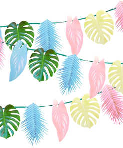 Tropical Multi Colour Palm Garland