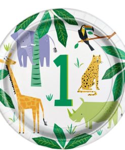 Wild One 1st Birthday Jungle Animal Decorations