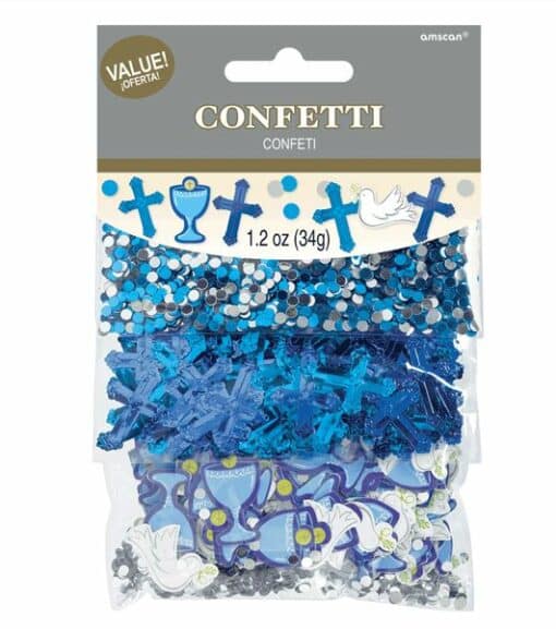 34g Blue Cross 1st Holy Communion Table Confetti