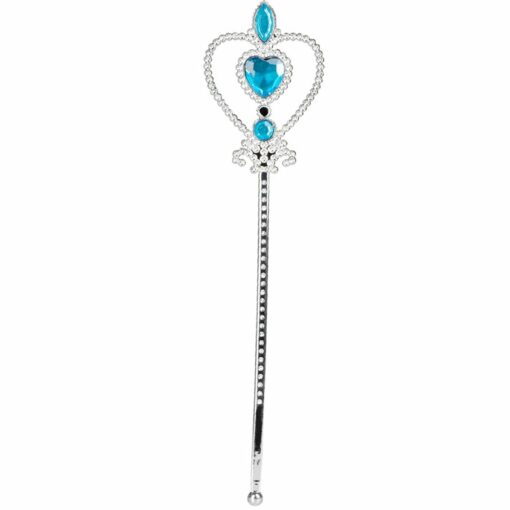Ice Blue Wand with Blue Gems