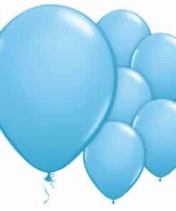 Pale Blue Latex Balloons