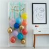 Rainbow & Gold Happy Birthday Balloon Door Kit