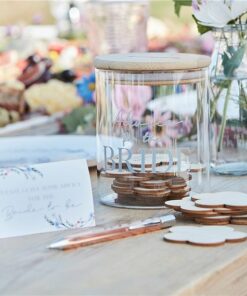 Advice For The Bride Glass Jar