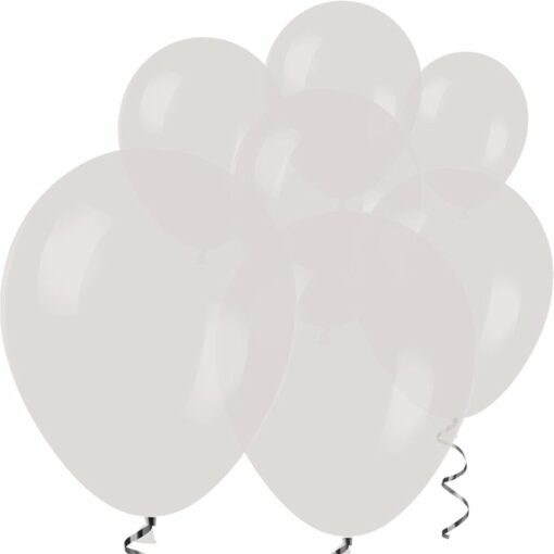 Clear Crystal Latex Balloons