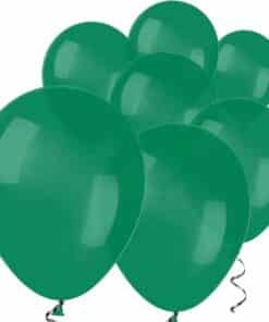 Forest Green Mini Latex Balloons