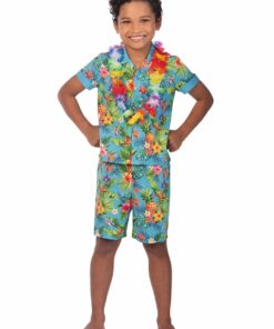 Hawaiian Shirt Set Child Costume