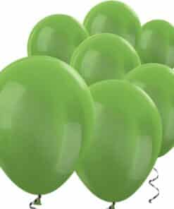 Lime Green Mini Latex Balloons