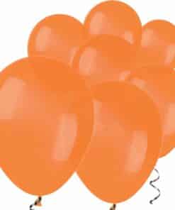 Orange Mini Latex Balloons