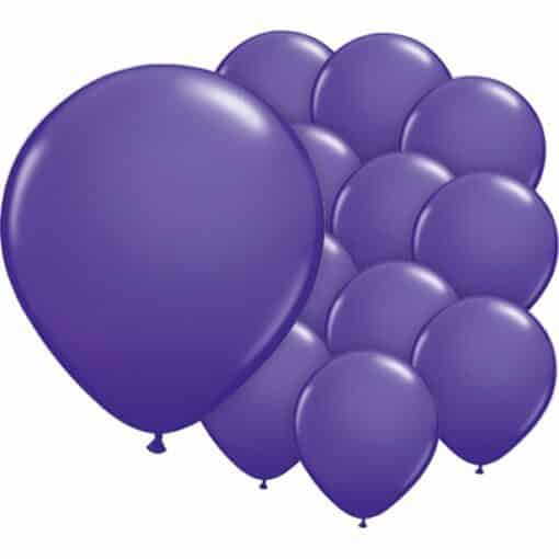 Purple Violet Mini Latex Balloons