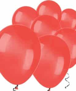 Red Mini Latex Balloons