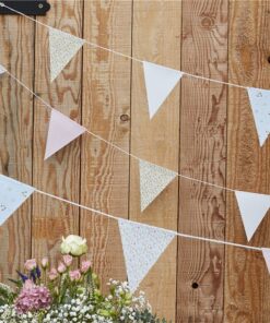 Rustic Country Floral Bunting