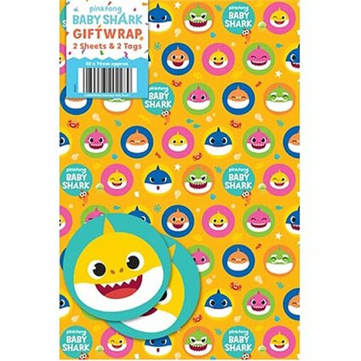 Baby Shark Wrapping Paper