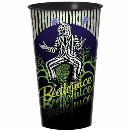 Beetlejuice Plastic Cup