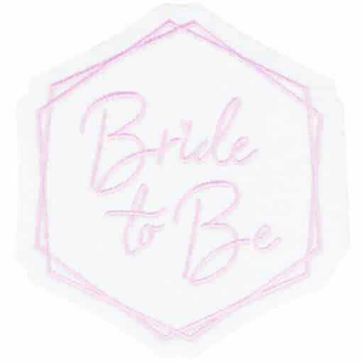 Bride To Be Iron On Patch