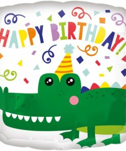 Crocodile Birthday Balloon