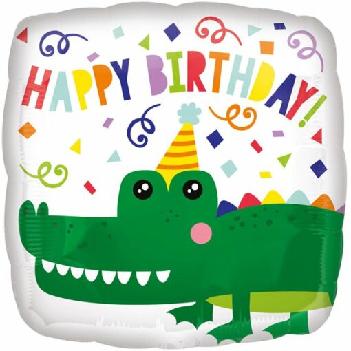 Crocodile Birthday Balloon