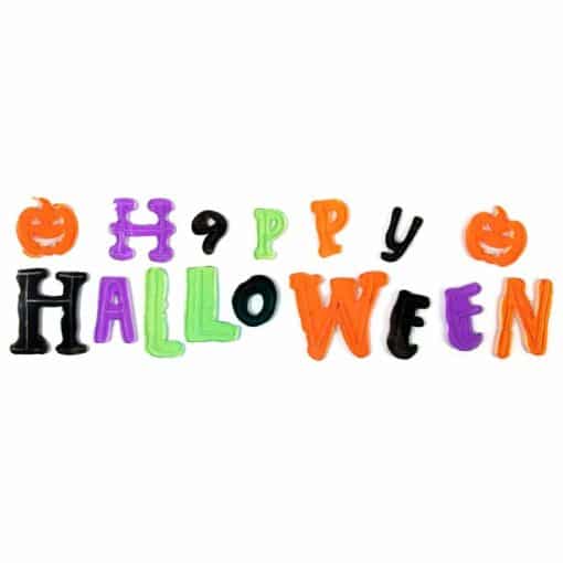 Cute Happy Halloween Gel Window Cling Decoration