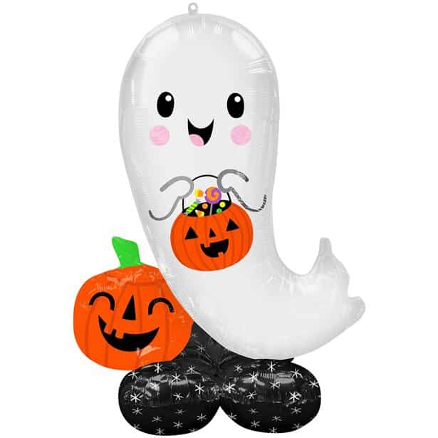 Halloween Ghost Airloonz Balloon - Next Day UK Delivery