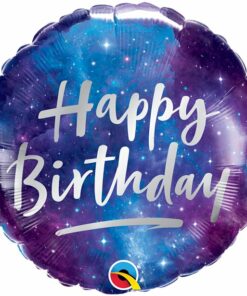 Happy Birthday Galaxy Balloon