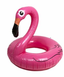 Inflatable Flamingo Swim Ring