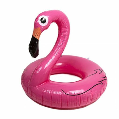 Inflatable Flamingo Swim Ring