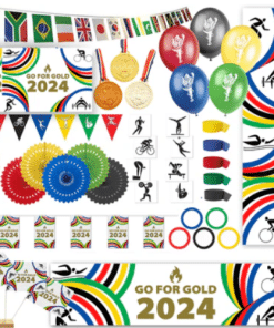 Mega World Games Athletics Decoration Pack