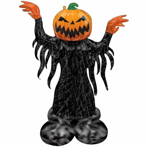 Halloween Pumpkin Head Ghost Airloonz Balloon