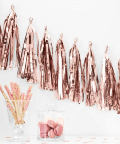 Rose Gold Tassel Garland