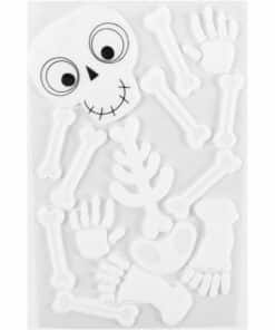 Skeleton Halloween Window Cling