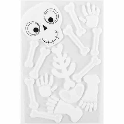 Skeleton Halloween Window Cling