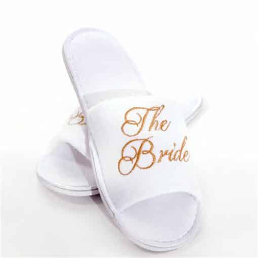 The Bride Spa Slippers