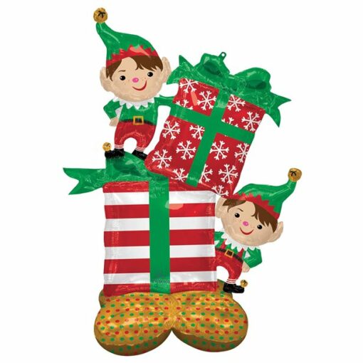 Christmas Elves AirLoonz Balloon