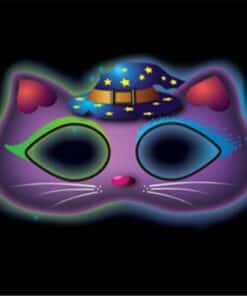 Glow Stick Cat Mask