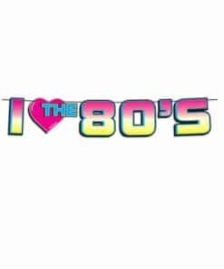 I Love the 80's Banner